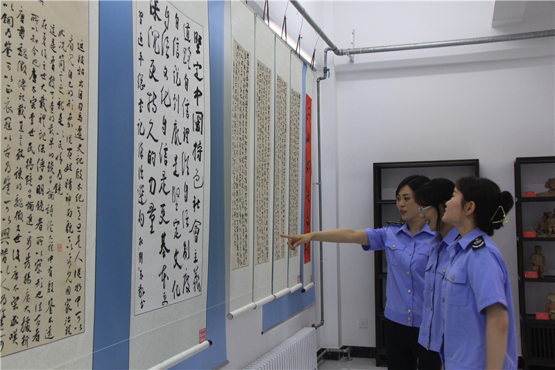 永遠(yuǎn)跟黨走 奮進(jìn)新時(shí)代 | 交投集團(tuán)開展慶祝建黨100周年書畫展暨書畫筆