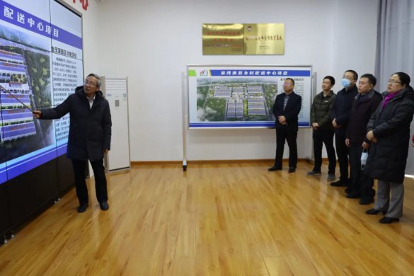 德州市、淄博市郵政管理局及物流產(chǎn)業(yè)發(fā)展中心一行到交投物流公司參觀(guān)考察